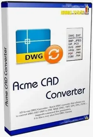 Иконка Acme CAD Converter 2021 8.10.1.1530 (DC 10.09.2021) RePack (& Portable) by elchupacabra [Multi Ru]