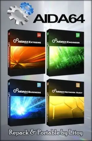 Иконка AIDA64 Extreme Engineer Business Network Audit 6.88.6400 Final Repack (& Portable) by Litoy [Multi Ru]