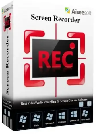 Иконка Aiseesoft Screen Recorder 2.0.8 (2018) PC RePack & Portable by TryRooM