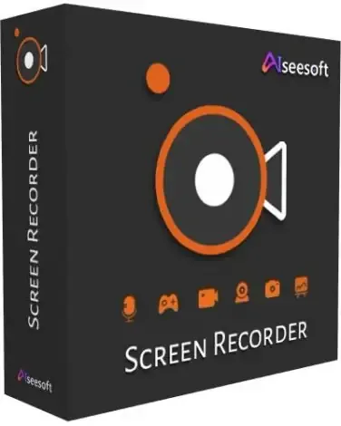 Иконка Aiseesoft Screen Recorder 2.6.18 (2023) PC RePack & Portable by TryRooM
