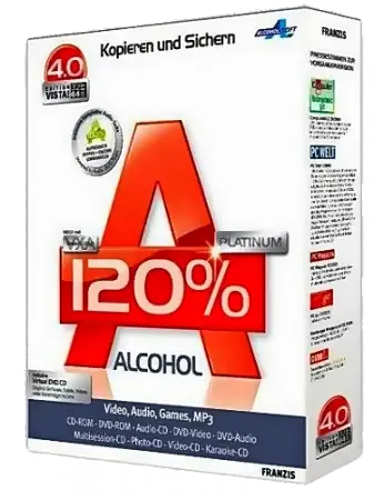 Иконка Alcohol 120% 2.0.3 Build 10221 Retail (2018) Multi Русский