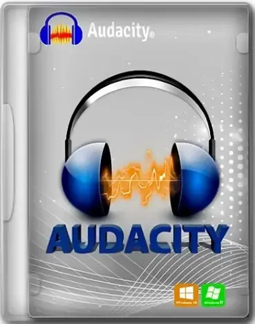 Иконка Audacity 3.2.5 RePack (& Portable) by Dodakaedr [Multi Ru]
