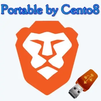 Иконка Brave Browser 1.45.113 Portable by Cento8 [Ru En]