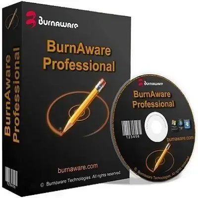 Иконка BurnAware Professional Premium 14.7 RePack (& Portable) by Dodakaedr [Multi Ru]