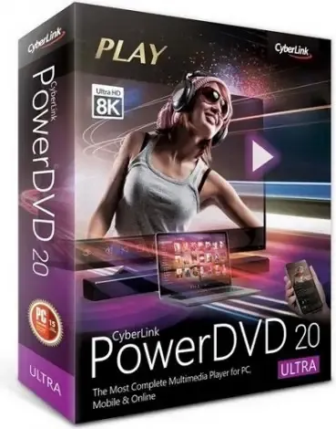 Иконка CyberLink PowerDVD Ultra 20.0.2212.62 (2020) РС RePack by Lisabon