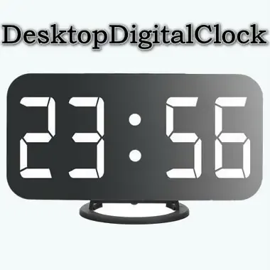 Иконка DesktopDigitalClock 4.55 (2022) PC Portable