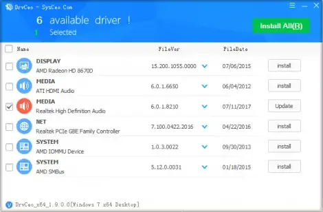 Иконка DriverPack DrvCeo 1.9.6.0 Windows 10 x64 (64bit) [2018, ENG]