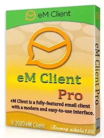 Иконка eM Client Pro 9.1.2053.0 RePack (& Portable) by KpoJIuK [Multi Ru]
