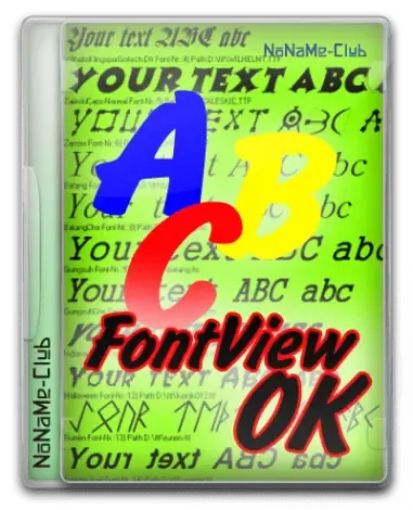 Иконка FontViewOK 6.71 + Portable (x86 x64) [Multi Ru]