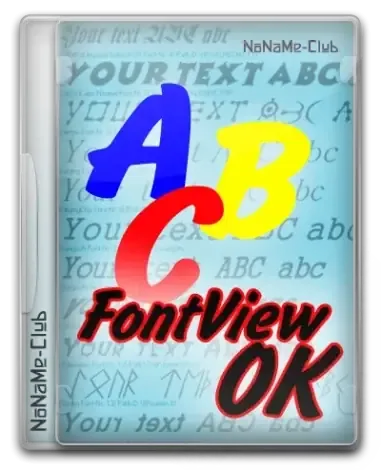 Иконка FontViewOK 8.55 + Portable [Multi Ru]