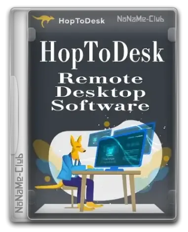 Иконка HopToDesk 1.42.6.0 + Portable [Multi Ru]
