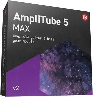 Иконка IK Multimedia AmpliTube 5 MAX V2 5.8.2 STANDALONE, VST, VST 3, AAX (x64) [En]