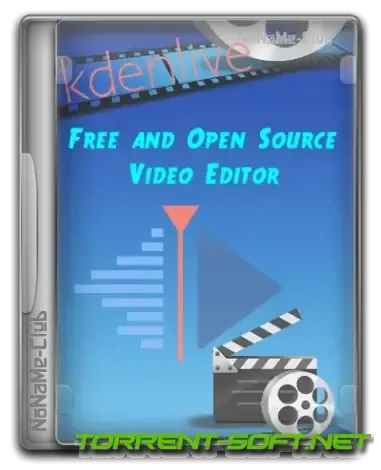 Иконка Kdenlive 23.08.0 + Standalone [Multi Ru]