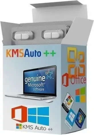 Иконка KMSAuto++ 1.6.5 (2022) PC Portable by Ratiborus