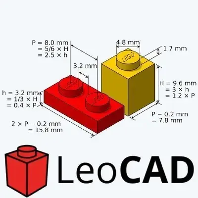 Иконка LeoCAD 23.03 [En]
