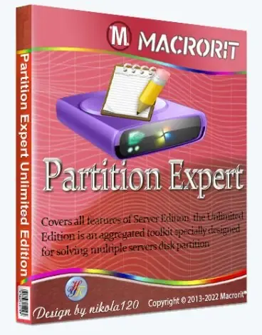 Иконка Macrorit Partition Expert 7.1.0 Unlimited Edition RePack (& Portable) by elchupacabra [Multi Ru]