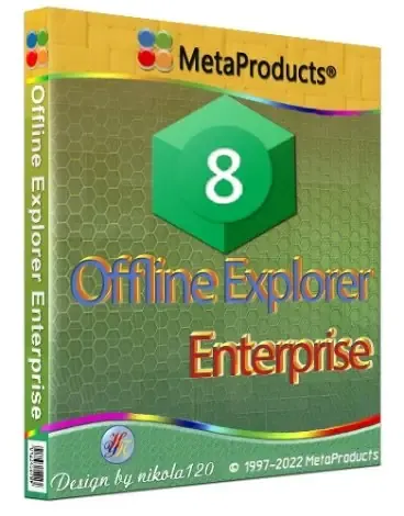 Иконка MetaProducts Offline Explorer Enterprise 8.4.4960 RePack (& Portable) by TryRooM [Multi Ru]
