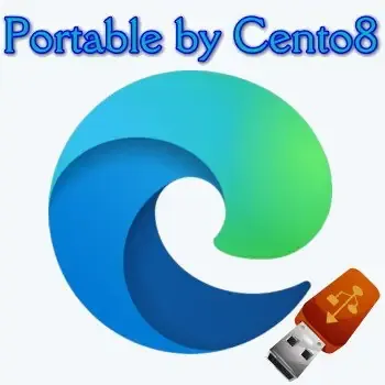 Иконка Microsoft Edge 112.0.1722.34 Portable by Cento8 [Ru En]