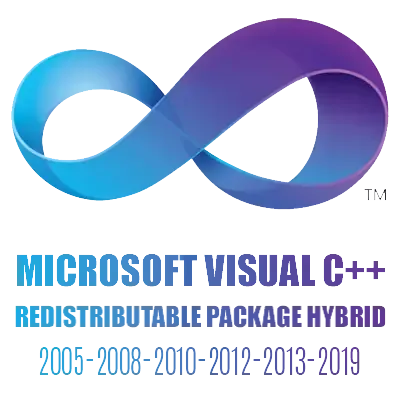 Иконка Microsoft Visual C++ 2005 2008 2010 2012 2013 2019 2022 Redistributable Package Hybrid x86 & x64 (14.09.2021) [Ru]