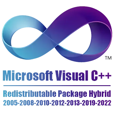 Иконка Microsoft Visual C++ 2005 2008 2010 2012 2013 2019 2022 Redistributable Package Hybrid x86 x64 (23.01.2022) [Ru]