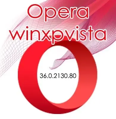 Иконка Opera 36.0.2130.80 (Релиз Opera для Windows XP — Windows Vista) [Multi Ru]