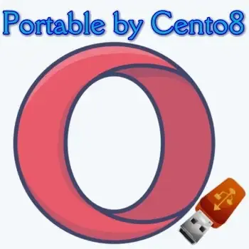 Иконка Opera 90.0.4480.80 Portable by Cento8 [Ru En]