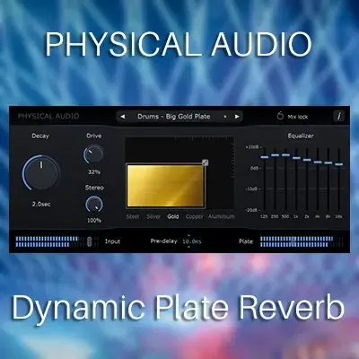 Иконка Physical Audio Dynamic Plate Reverb 3.1.3 VST3, AAX (x64) [En]