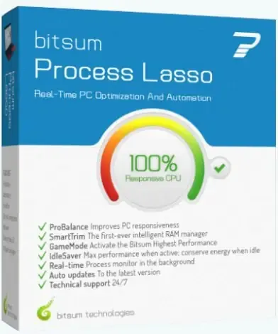 Иконка Process Lasso Pro 9.8.2.2 (2020) PC RePack & Portable by elchupacabra