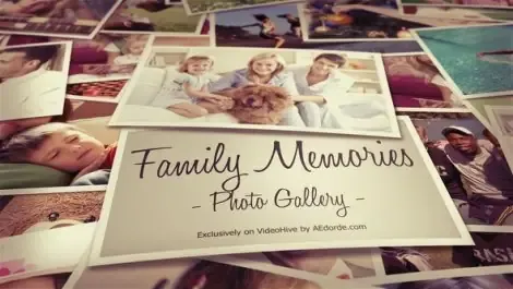 Иконка Проекты VideoHive Photo Gallery Family Memories 20540641 [AEP]