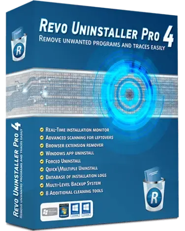 Иконка Revo Uninstaller Pro 4.5.3 RePack (& Portable) by KpoJIuK [Multi Ru]