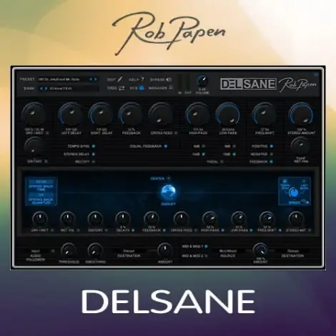 Иконка Rob Papen DelSane 1.0.1a VST, VST3, AAX (x64) [En]