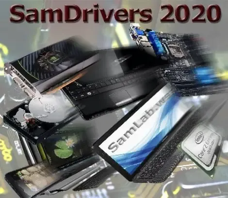 Иконка SamDrivers 20.8 Сборник драйверов для всех Windows (2020) PC Full ISO