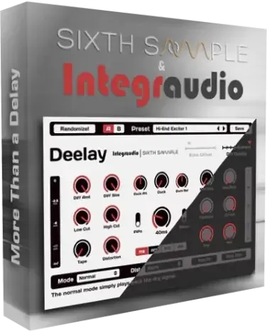 Иконка Sixth Sample & Integraudio Deelay 1.0.3 VST 3 [En]