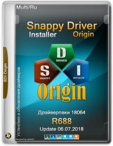 Иконка Snappy Driver Installer Origin R688 [Драйверпаки 18064] (2018) PC