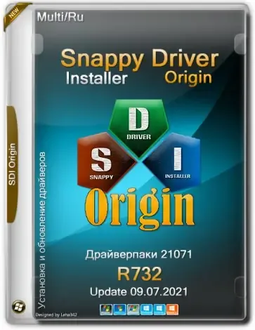 Иконка Snappy Driver Installer Origin R732 Драйверпаки 21.07.2