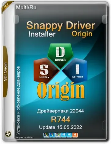 Иконка Snappy Driver Installer Origin R744 Драйверпаки 21044 [Multi Ru]