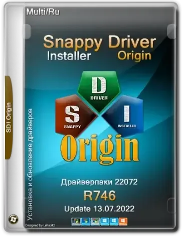 Иконка Snappy Driver Installer Origin R746 Драйверпаки 22.07.2 [Multi Ru]