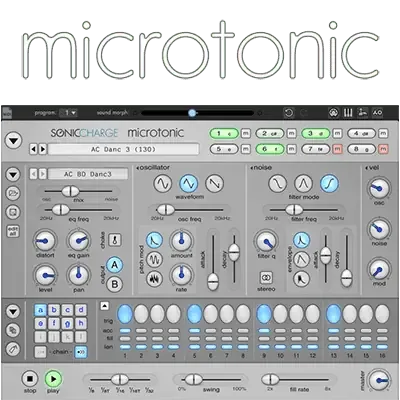Иконка Sonic Charge Microtonic 3.20 VSTi [En]