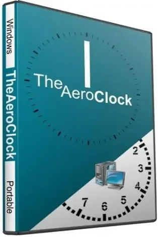 Иконка TheAeroClock 7.33 Portable [Multi Ru]