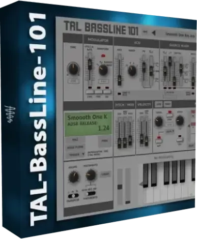 Иконка Togu Audio Line TAL BassLine 101 3.6.8 VSTi, VSTi 3, AAX, CLAP (x64) [En]
