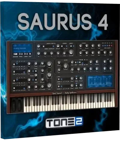 Иконка Tone2 Saurus 4.0.2 STANDALONE, VSTi, VSTi 3 (x64) [En]