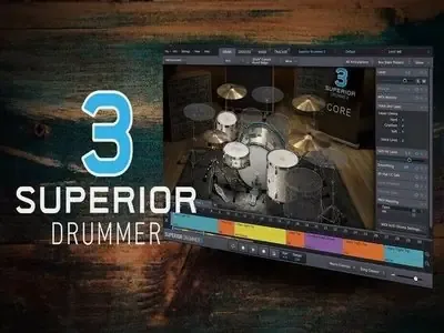 Иконка Toontrack Superior Drummer 3 v3.2.3 STANDALONE, VSTi, VSTi3, x64 Update RePack by TEAM V.R [En]