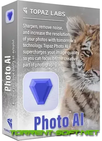 Иконка Topaz Photo AI 2.0.3 (x64) RePack by KpoJIuK [En]