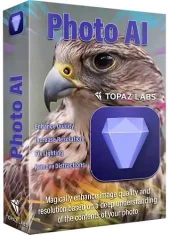 Иконка Topaz Photo AI 2.2.2 (x64) RePack by KpoJIuK [En]