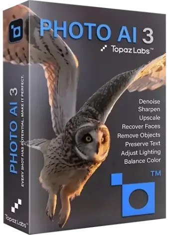 Иконка Topaz Photo AI 3.2.2 RePack by KpoJIuK [En]