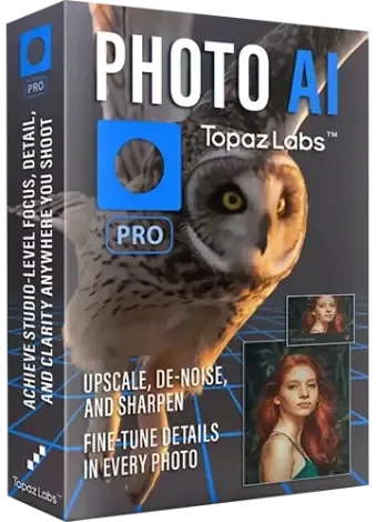 Иконка Topaz Photo AI Pro 3.5.1 RePack by KpoJIuK [En]