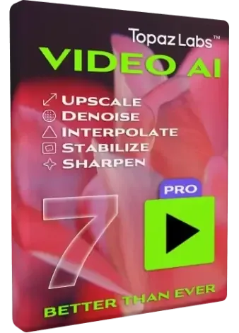 Иконка Topaz Video AI Pro 7.0.0 (x64) Portable by 7997 [En]