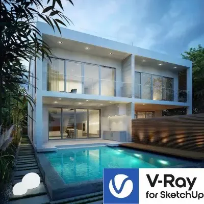 Иконка V Ray 6.00.03 for SketchUp 2019 2023 [En]