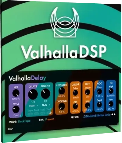 Иконка Valhalla DSP Valhalla Delay 3.0.0 VST, VST 3, AAX (x64) [En]