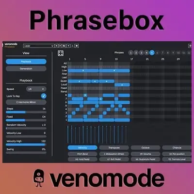 Иконка Venomode Phrasebox 1.2.4 VSTi, AAX (x86 x64) [En]